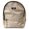 New Balance Fashionable Versatile Printed Zipper Closure Fabric Backpack Unisex backpack Off-White LAB33405-CRM