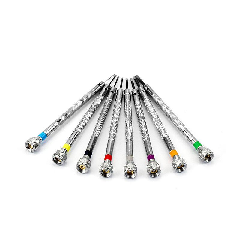 8Pcs Professional Watches Tools Watch Flat Small Screwdriver Set For Watch Repair Maintanance Precision Watchmaker Screwdriver