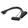 Dual PSU Power Supply 24-Pin Adapter Cable Electronic Cord