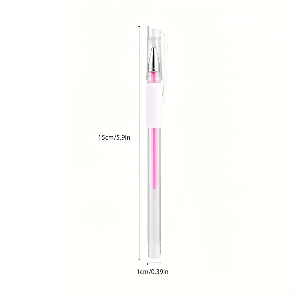 5pcs Professional-Grade Compatible for Microblading & Permanent Makeup Pen - Precision Marking Tool with Replaceable Marking Tips, Tattoo Pencil