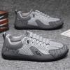Summer Men's Flat Shoes 2025 New Breathable Mesh Sport Casual Shoes Fashion Non-slip Board Shoes Trendy Zapatillas De Hombre