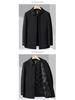 Men's Lightweight Business Casual Down Jacket - Warm Autumn/Winter Outerwear for Middle-Aged/Elderly