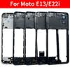 Middle Frame For Moto E13 E22i Middle Housing Cover with Side Buttons Lens Frame Replacement Parts