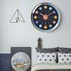 Neue 8 Zoll Runde Wanduhr Modernes Design Leise Zeitmesser Für Kinder Wohnzimmer Schlafzimmer Lernuhren Dekorationszubehör