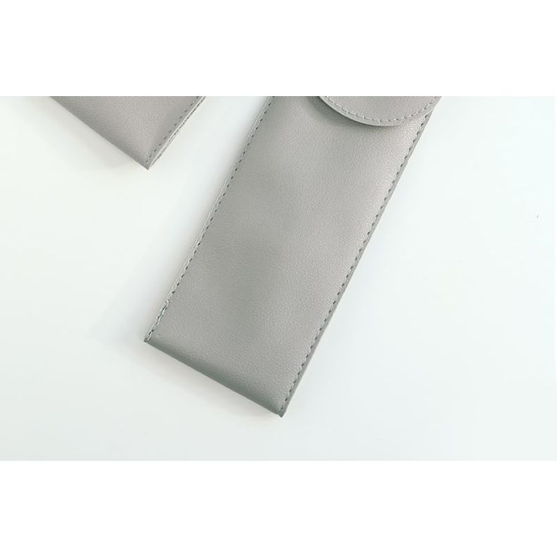 AME - Faux Leather Makeup Brush Case