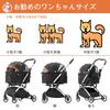 Separate type folding pet dog front wheel rotates rear wheel brake for both cats and for multiple for nursing pet easy to load capacity 15KG rain