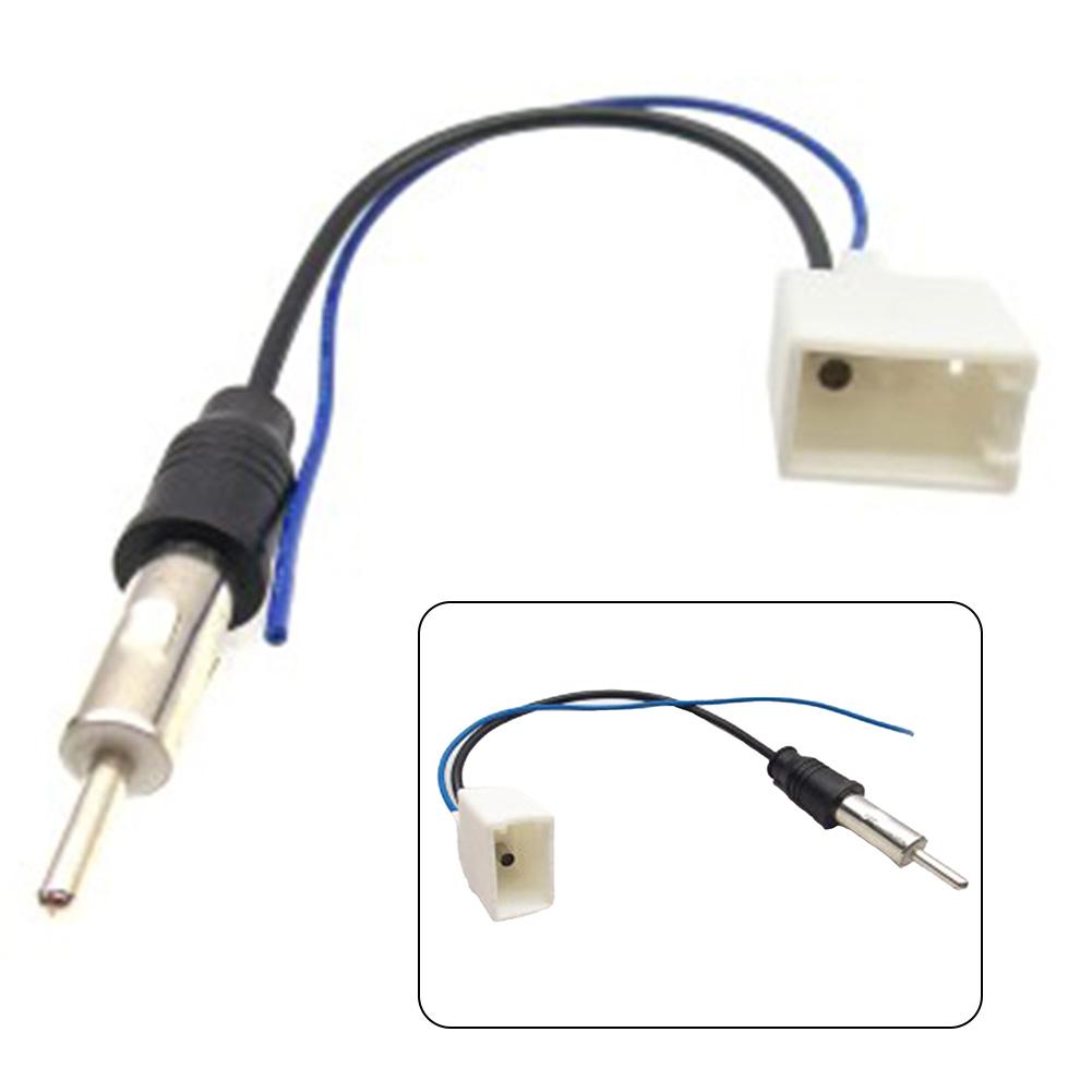 Radio Stereo CD Changer Antenna Female Plug Cable Adapter DC 12V For Toyota For LEXUS RX For Yaris For RAV4 For Camry Radio Accessories 4