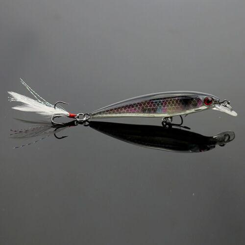 Lot New Kinds Of Fishing Lures Crank Baits Hooks Minnow Baits Crank Tackle