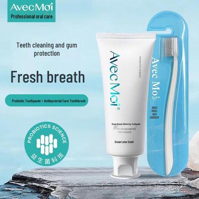 Ocean Breeze Probiotic Toothpaste Set