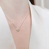 Xiaomi Huitan Heart Women Pendant Necklace Romantic Wedding Party Simple Style Accessories Inlaid Shining CZ Fashion Lady Jewelry Gift