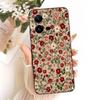 For Vivo V25 V25e 4G Cute Cat Flower Cartoon Phone Case For Vivo V25 V 25 25E V2201 V2202 Shockproof Soft Silicone Covers Bumper