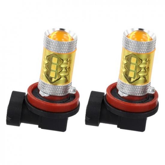 Enhance Visibility and Safety with Yellow LED Bulbs for Civic Fog Lights