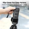 Anti-fall Flip Upper Cover Lens Filters Storage for DJI Osmo Pocket 3 Action Camera Accessories