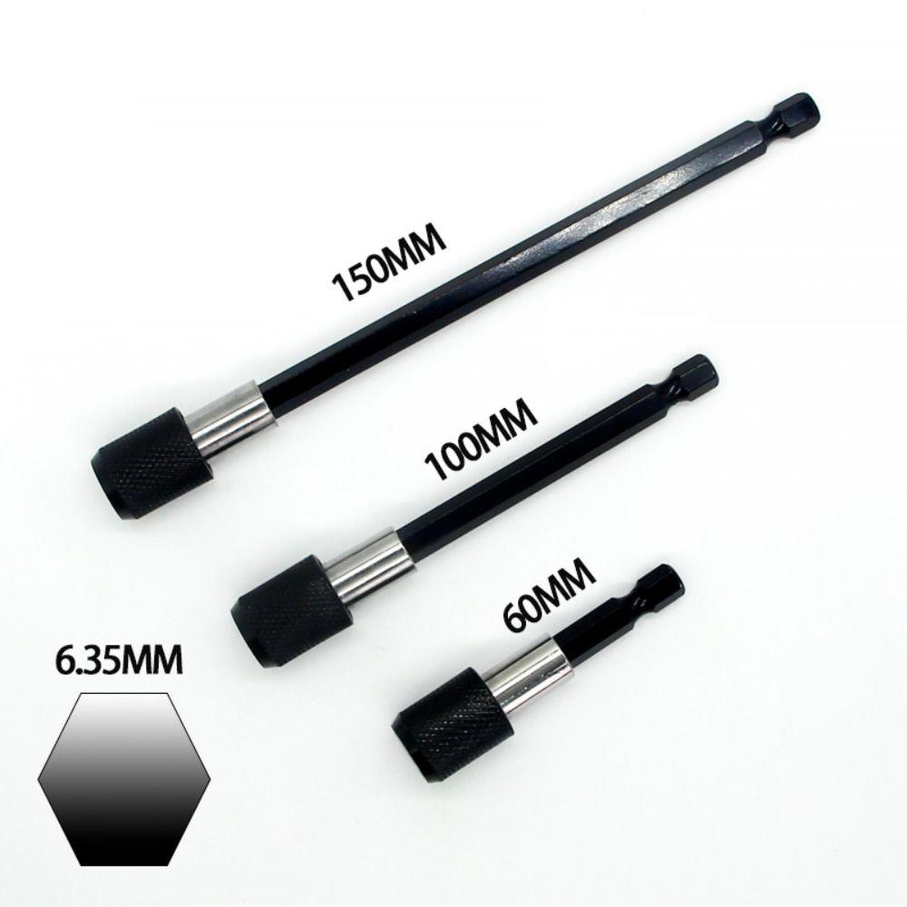 Extension Power Tool Quick-release Drill Adapters Convenient Electric Drill Driver  Screwdriver Bit