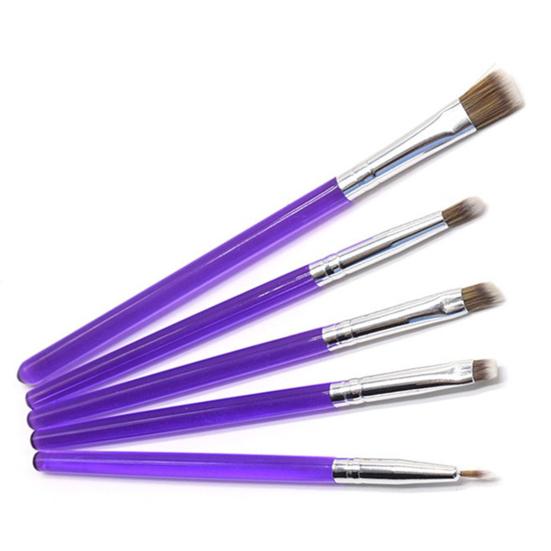 5Pcs Cake Decorating Brushes Set Food Safe Synthetic Bristle Cake Brushes Easy To Clean Cake Coloring Pen for Cake Decorating And Baking