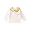 Children's Winter Long-Sleeve Peter Pan Collar T-Shirt