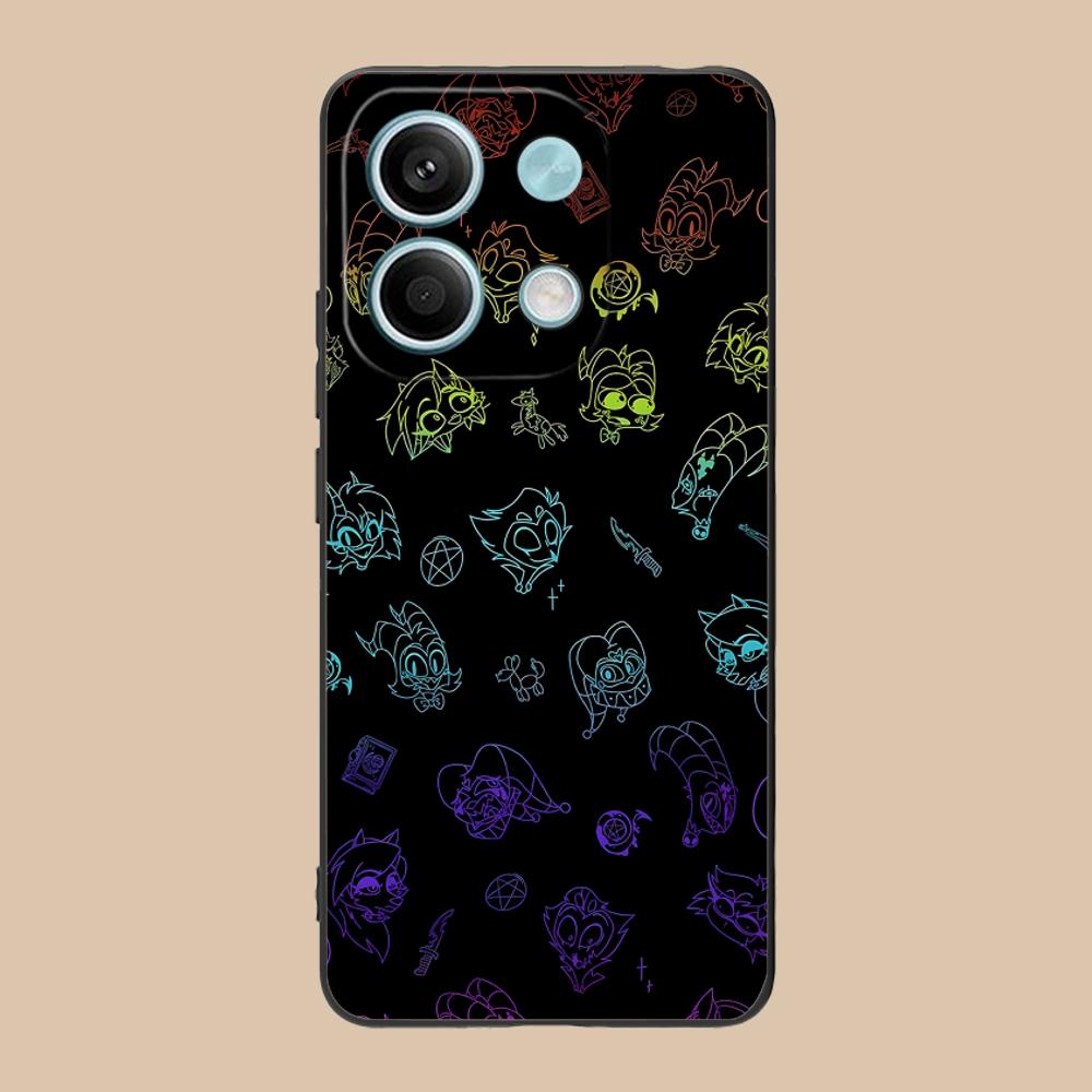 

H-Helluva Boss Mobile Phone Case for POCO M6 M5 M4 M3 X7 X6 X5 X4 X3 F6 F5 F4 Pro GT 5G Colour Printing Protective Pretty Luxury Poco C40