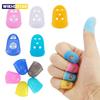 5pcs/Lot Multifunctional Silicone Thimbles Hollowed Out Breathable Protective Finger Sleeve DIY Crafts Sewing Accessories
