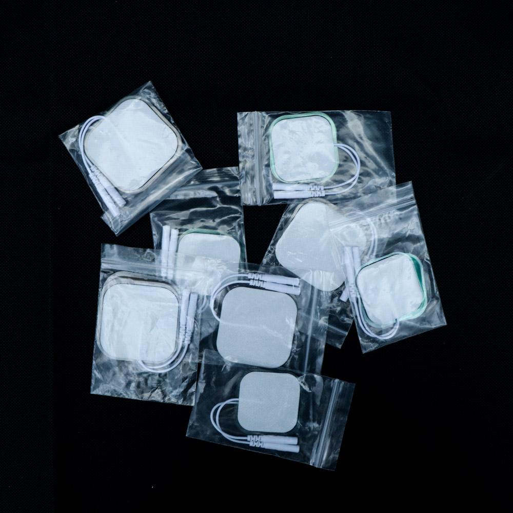 

EMS самоклеящиеся импульсные гель-электродные подушечки для десятков иглоукалывания, электрический стимулятор мышц тела Msager