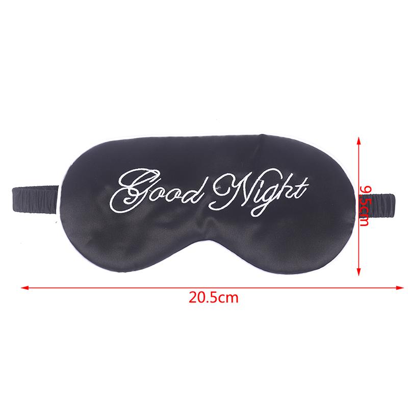 Sleeping Blindfold Eye Masks Blackout Eye Cover Washable Adjustable Eyepatch