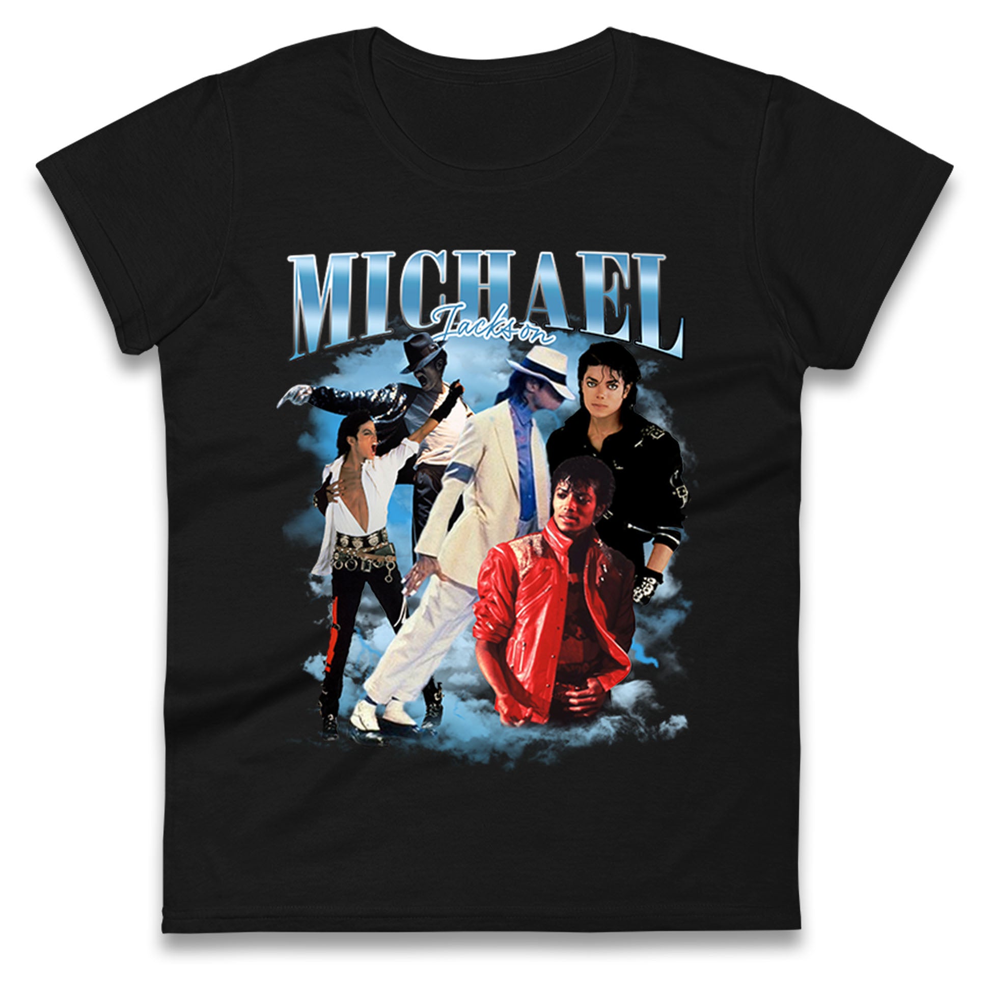 Michael Jackson Bootleg Womens T Shirt Mens Tops Tees Unisex S