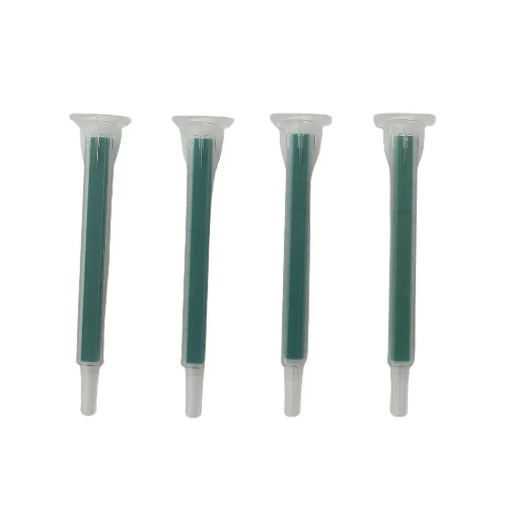 50 Pieces 2K =Mixing Tips Mixer Nozzles Mixer Tips Static Mixer Sy Ringe For AB Glue G Un Two Component Liquid Mixer