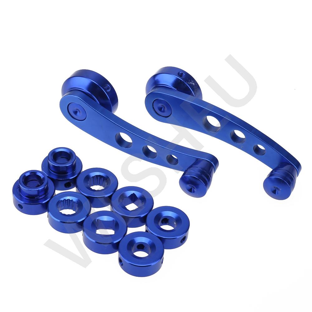 Universal Car Window Close Hand Crank Handle Winder Riser Replacement Aluminum Alloy Manual Auto Window Glass Closer Handle