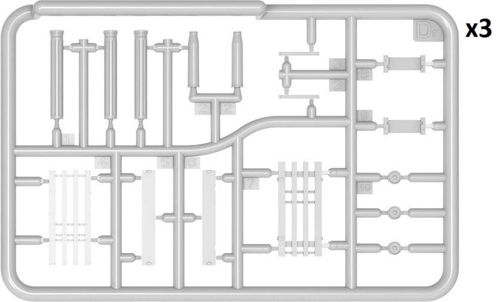 Miniart Scale German Soldiers Carrying Ammunition Boxes of Plastic Model Kit MA35384 1/35 (Set 5)