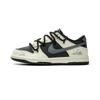 Nike Dunk Abrasion Resistant Low Top Skateboard Shoes Unisex Beige Gray Black HF5441-100(Team970-)