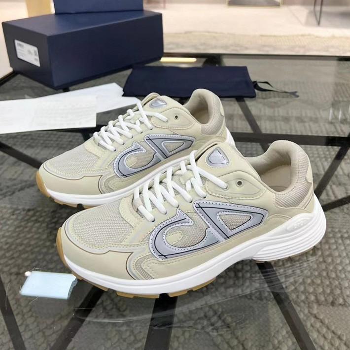 Dad's Shoes CD New Casual Shoes Lightweight Patchwork Height Increasing Thick Sole Reflective Mesh B30 Breathable Sports Shoes