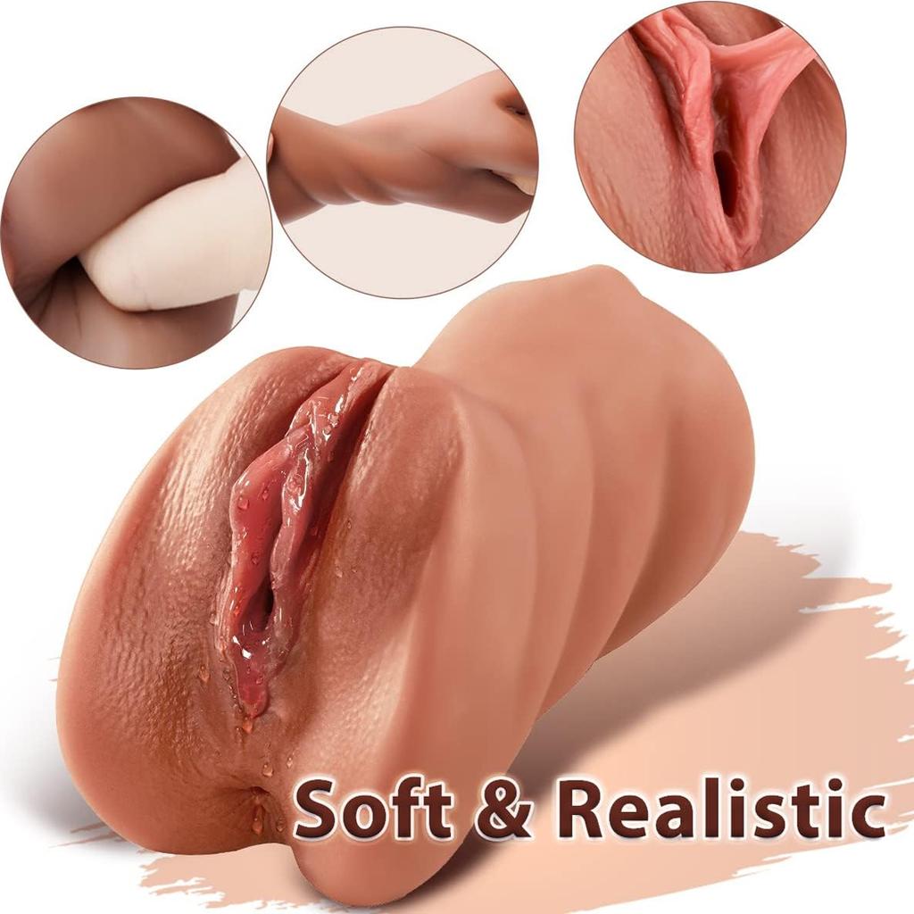 3 In 1 Men's Sex Toys Masturbation Deep Throat Artificial Real Pussy Oral Sex Male Masturbator Oral Sex Realistic Rubber Vagina