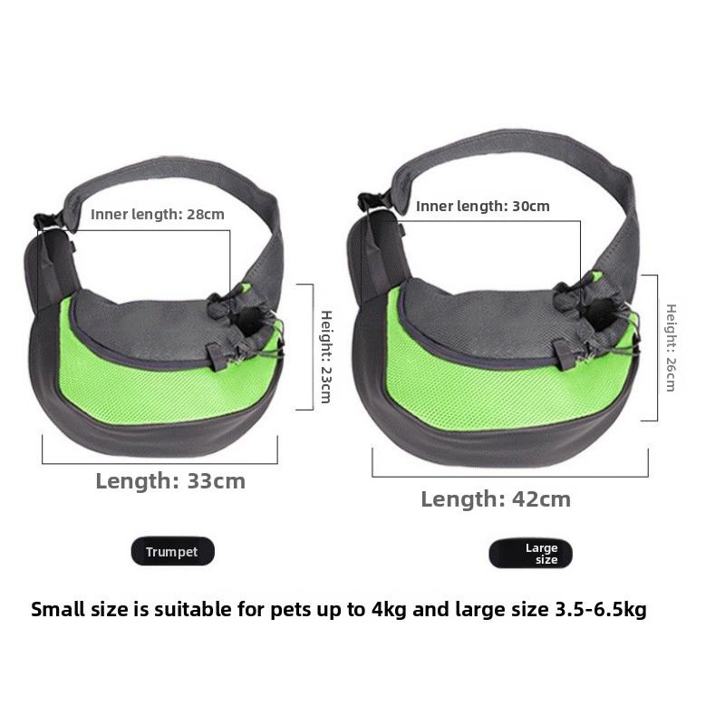 Outward Exposed Crossbody Pet Bag for Dogs On The Chest Portable and High-value Crossbody Bag for Pets