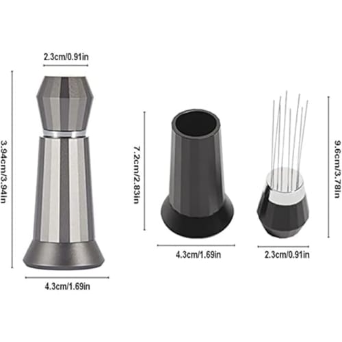 FUN COFFEE Espresso Coffee Muddler Needle Distributor, Espresso Dispensing Tool, Professional Barista Tool, Coffee Equipment for Cafes, Restaurants, a