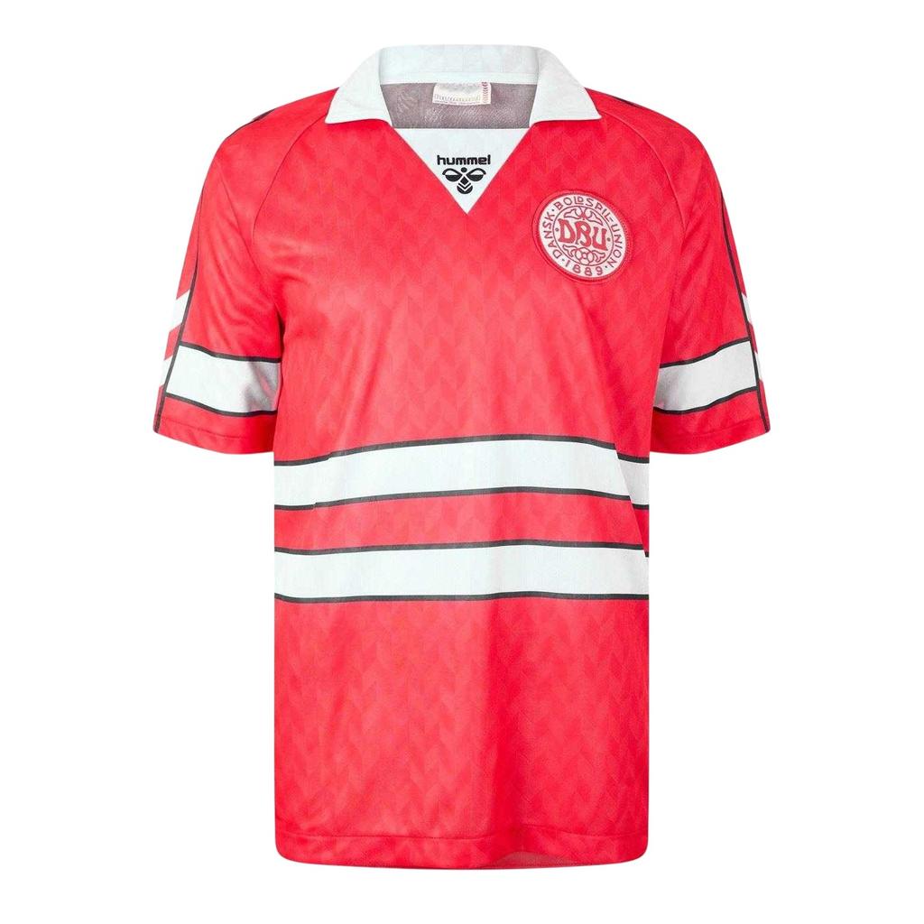 Hummel Unisex Adult 1988 Denmark Football Shirt