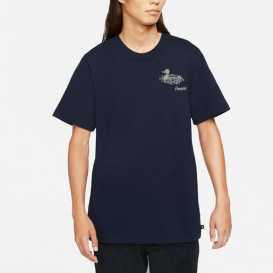 Nike SB Skateboard Dunk High X Concepts Koszulka Ciemnoniebieska DA4307-475