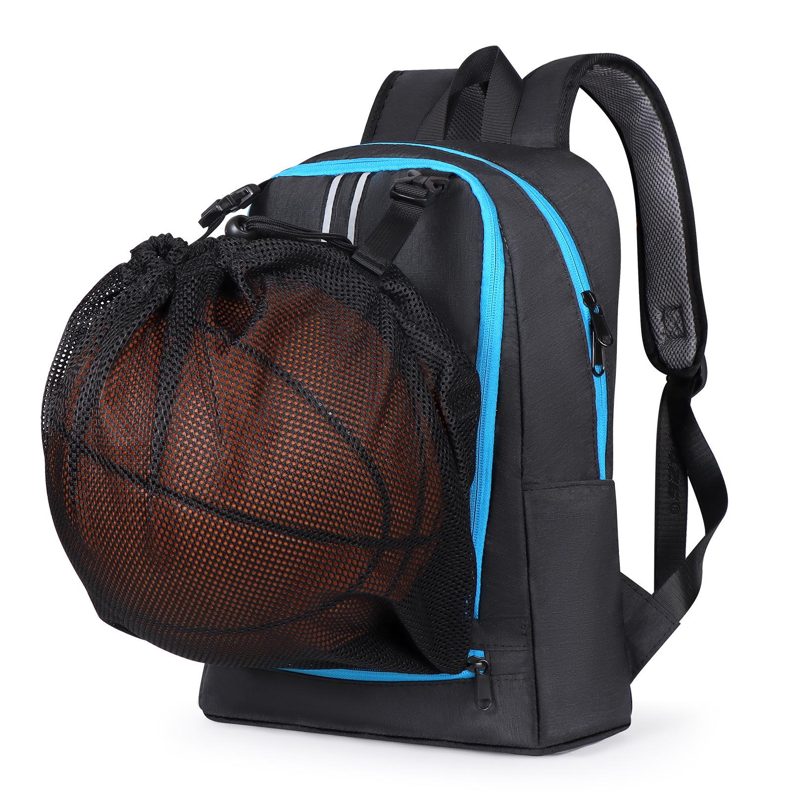Large Capacity Unisex Sports Backpack with Drawstring Closure for Training and Outdoor Use 40-50L чёрный