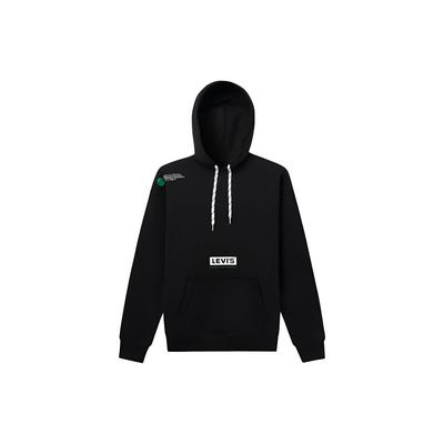 Levis Printed Drawstring Hooded Sweatshirt Men Sweatshirt Black 38479-0089