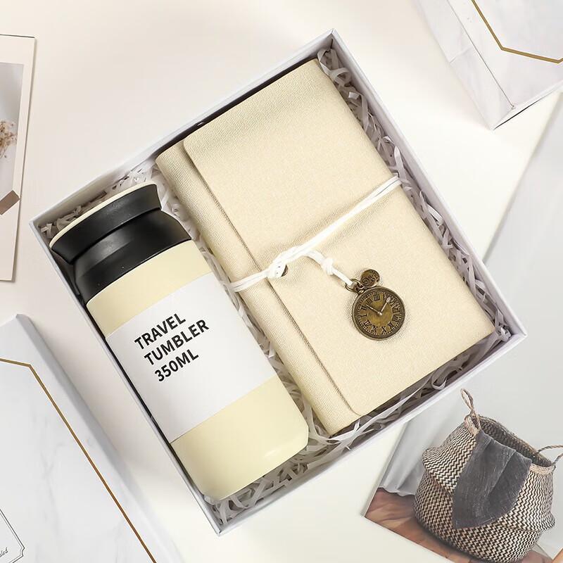 Festive Thermos Cup & Notebook Gift Set