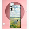 Claude Monet Art Painting Case For Samsung Galaxy S24 Ultra S22 Plus S20 S21 FE S8 S9 S10 Note 10 20 S23 Ultra Cover