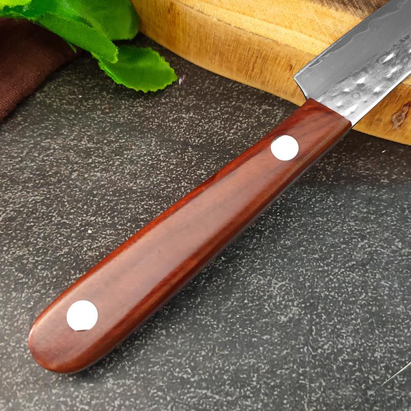 Damascus Steel Kitchen Utility Knife Paring Slicing Knife Cleaver Butcher Knife Sushi Knife Cooking Cutting Tools