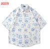 Hong Kong Style Vintage Sunflower Floral Shirt - Unisex Casual Short Sleeve