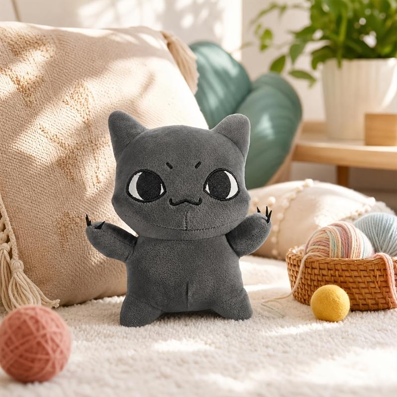 Miniso Cartoon Forest Cat 99 Nights Plush Toy Soft Cute Cat Plush Animal Plush Doll Companion Toy Game Anime Doll Plush Toy
