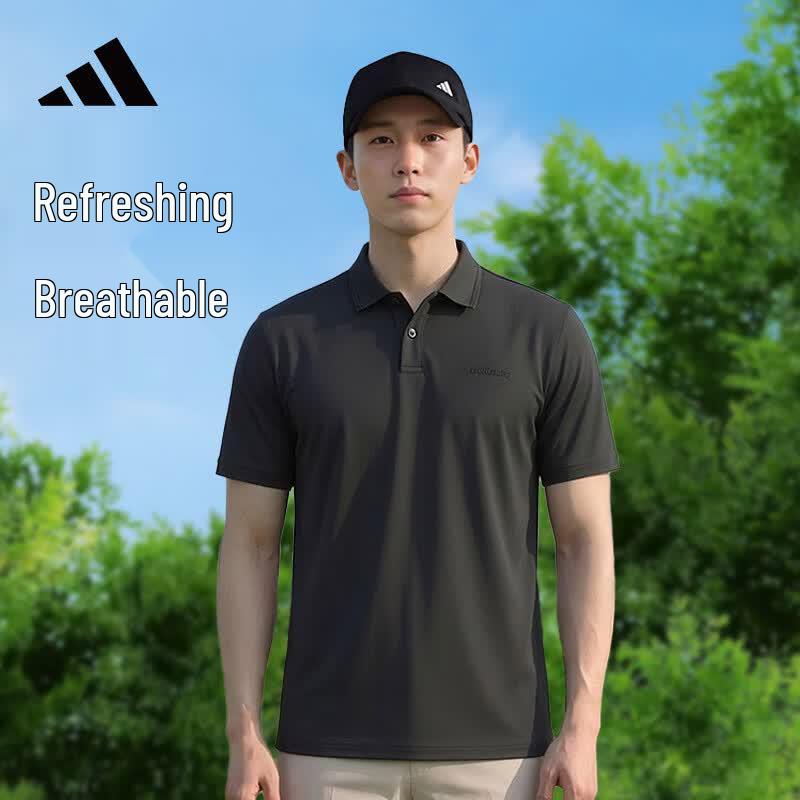 Adidas Men s Quick-Dry Polo Shirt L
