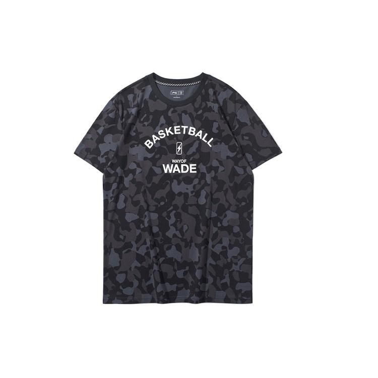 Li-Ning Way Of Wade Graphic T-shirt 'Black' Men's AHSQ149-1