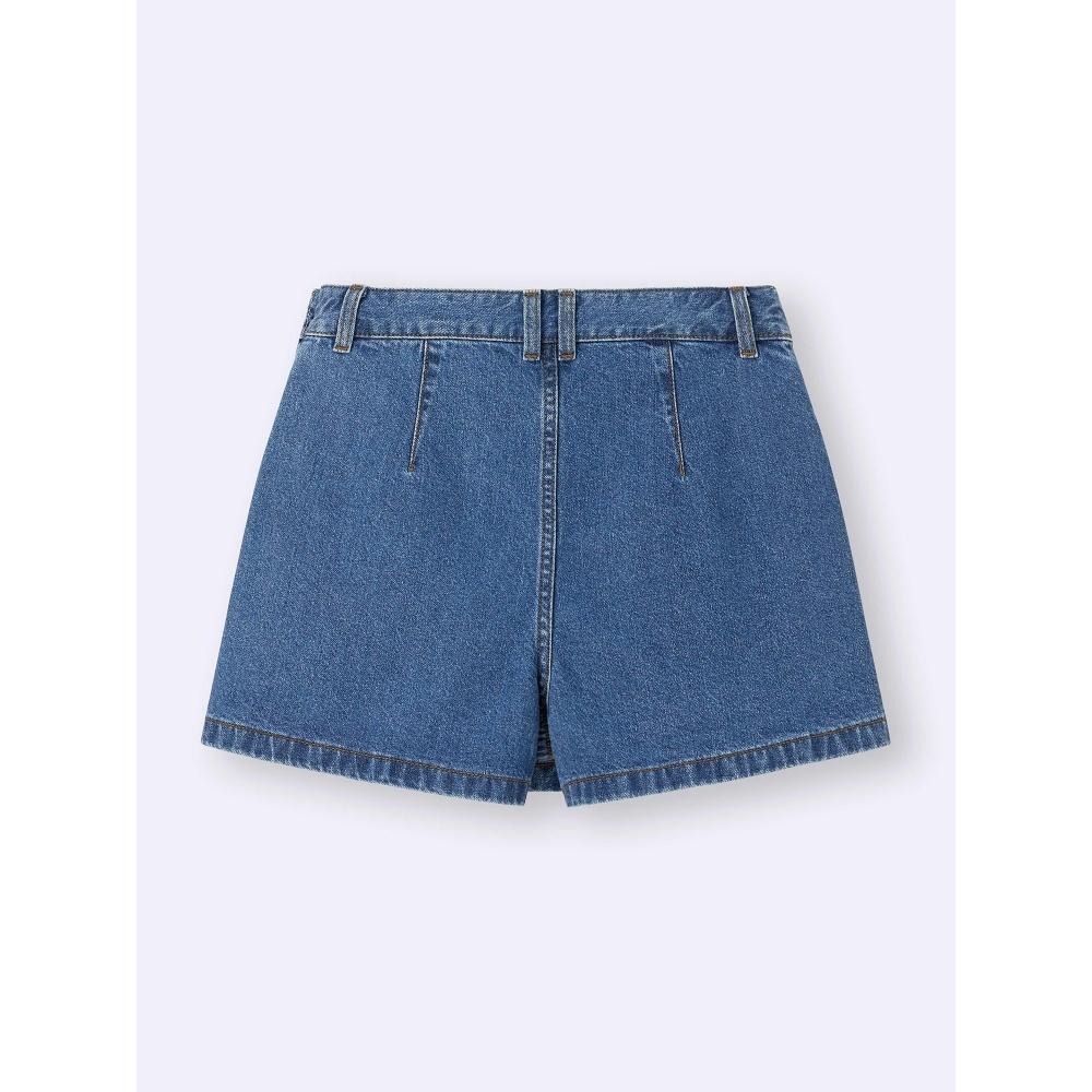 GU by Uniqlo Denim Wrap Skirt