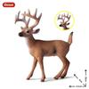 Cross-Solid Animal Simulation: White-Tailed Deer, Elk, Sika Deer Ornament - Christmas Toy Decoration