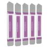 5Pcs Professional Opening Pry Tools Ultrathin Metal Spudger Tool with Rubber Handle for Electronics Phone