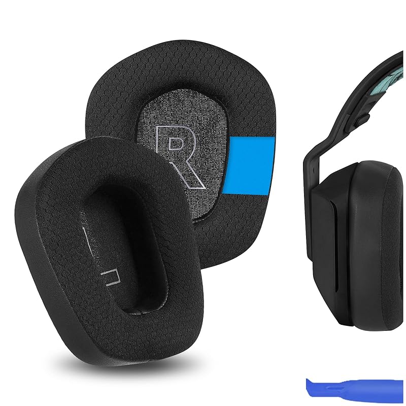 

Geekria ear pads Sport compatibility pad logitech Logicool G733 Compatible with headphones ear/ear cup Cooling gel (black)