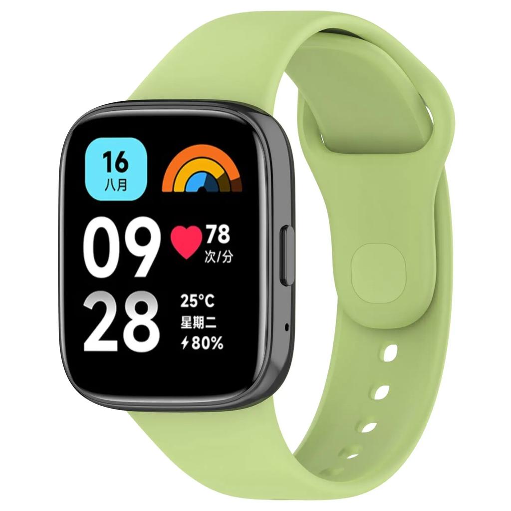Strap for the Xiaomi Redmi Watch 3 3 Active 3 Lite Silicone Strap Bracelet Replacement Wristband Accessories Belt Correa