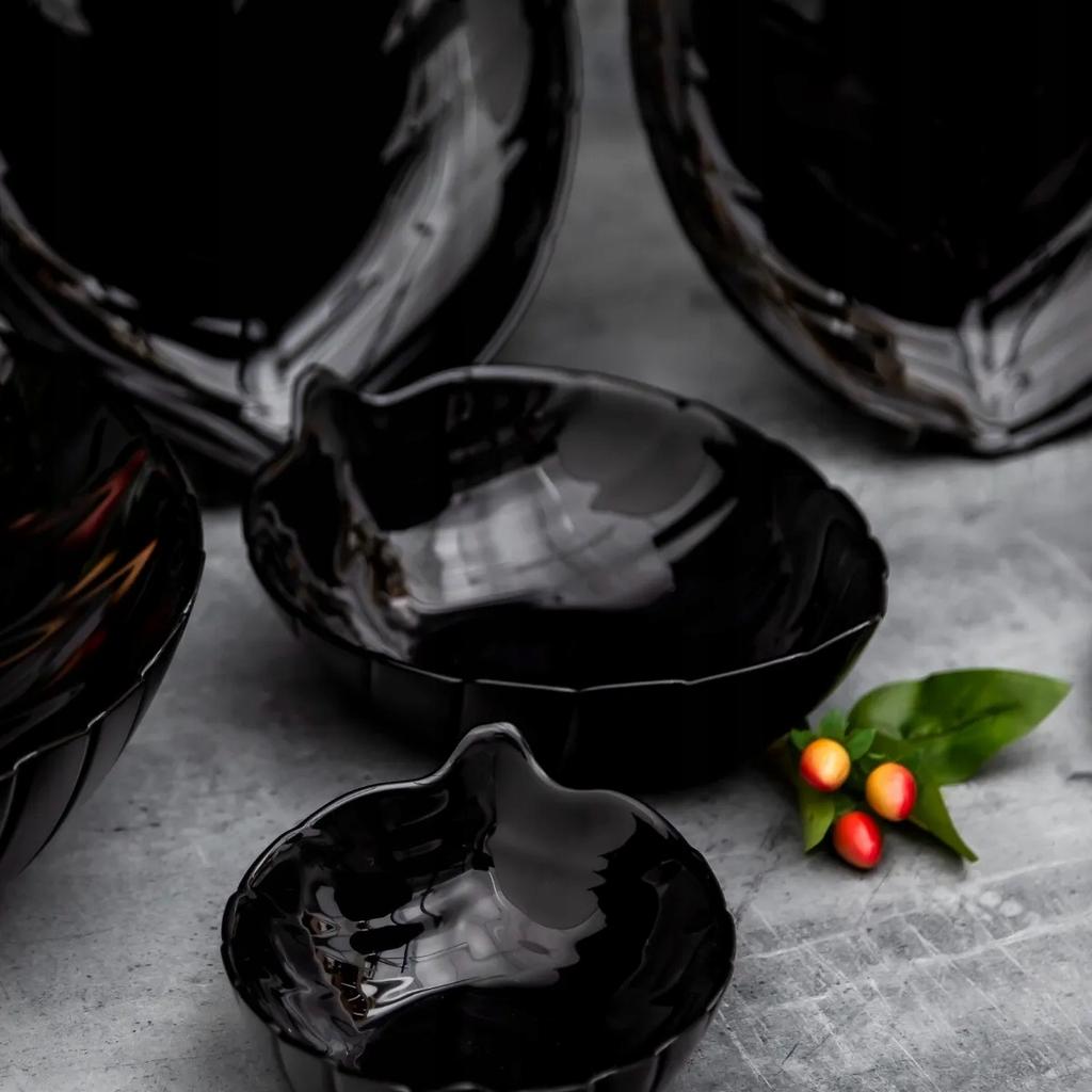 Glass Bowl Salad Bowl Leaf Universal 1Pc